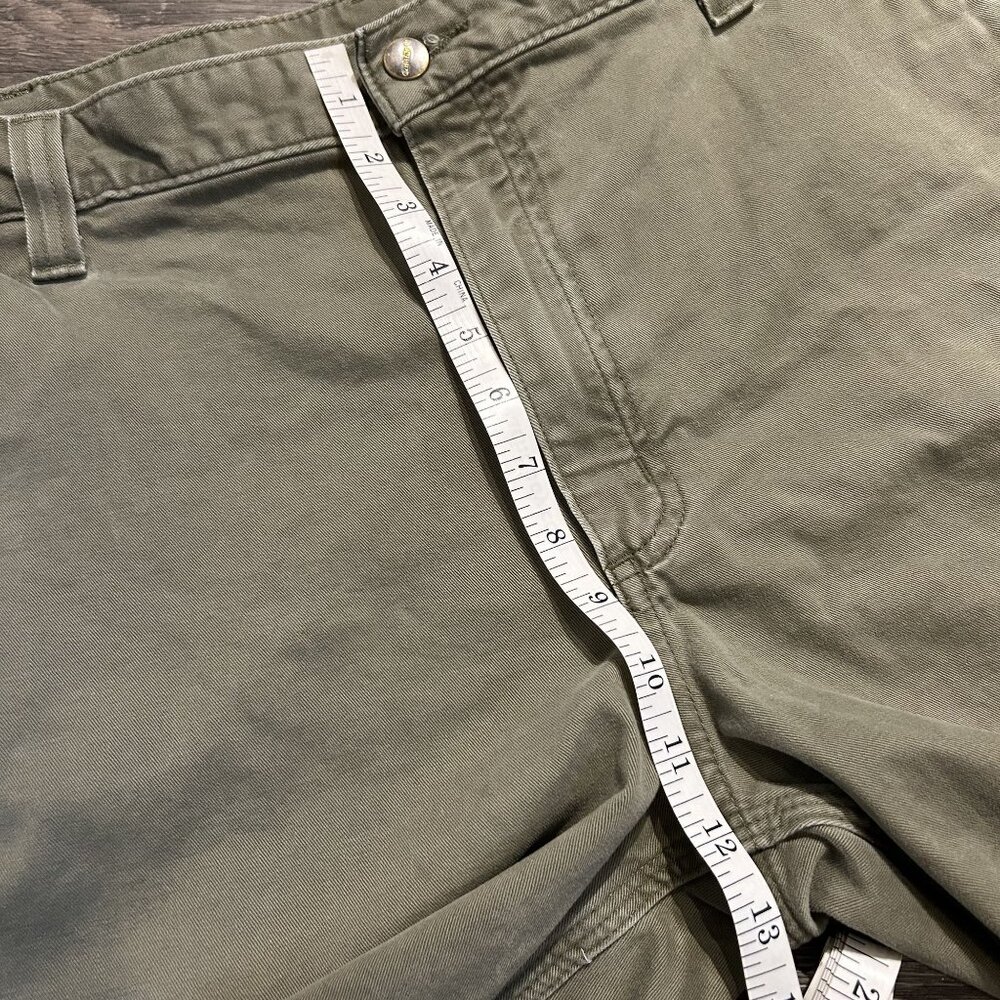 Carhartt Mens 40 Washed Twill Work Cargo Shorts Relaxed Fit Green Workwear - Picture 5 of 9